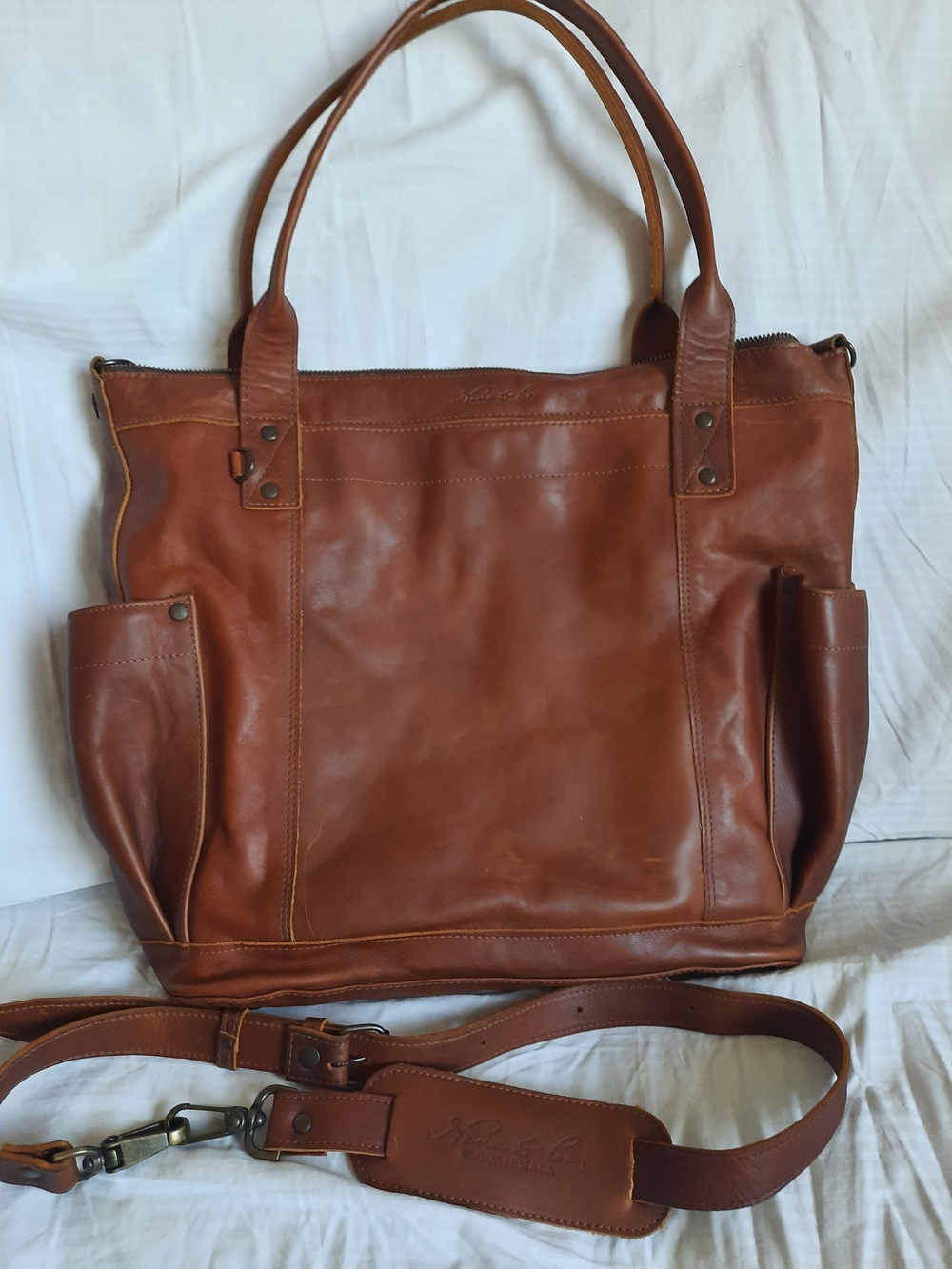 Nena & Co. Full TPB Cafe Leather